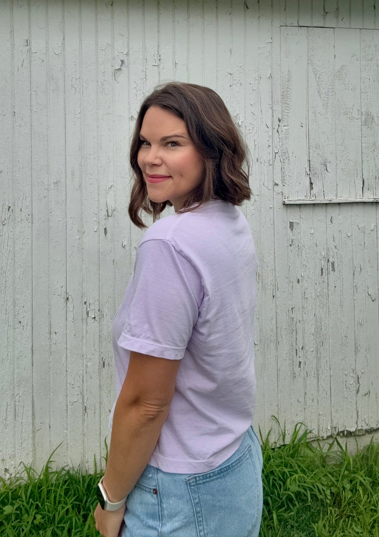 Anderson Honey & Grace Boxy Tee