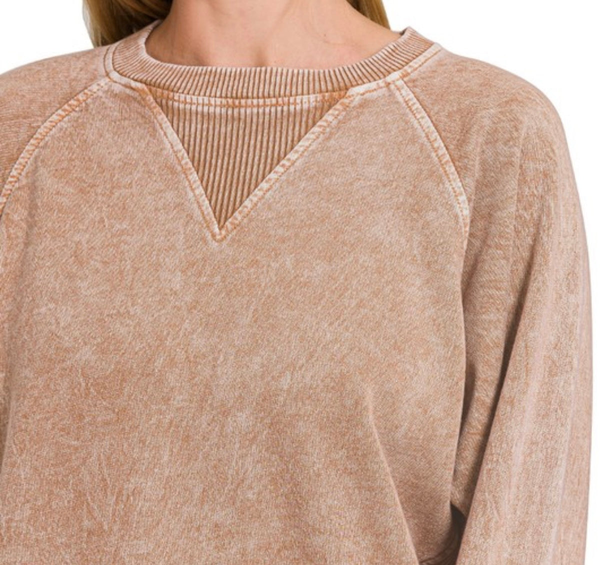 latte lover pullover