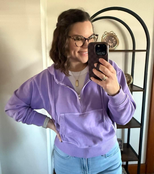 3/4 Zip Hoodie