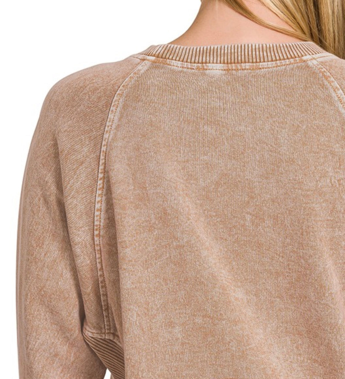 latte lover pullover